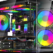 Case Gaming Agiler Micro ATX / ITX con Doble Vidrio Templado Negro AGI-C015