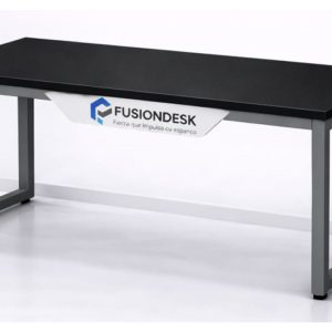 Escritorio Fusiondeks Color Gris con Negro