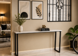 Repisa de Hierro con Tope de Madera – Estilo Industrial Moderno y Resistente