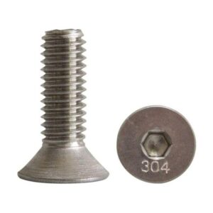 Tornillo DIN 7991 de Acero Inoxidable 304 | Cabeza Avellanada Allen | M3 a M12
