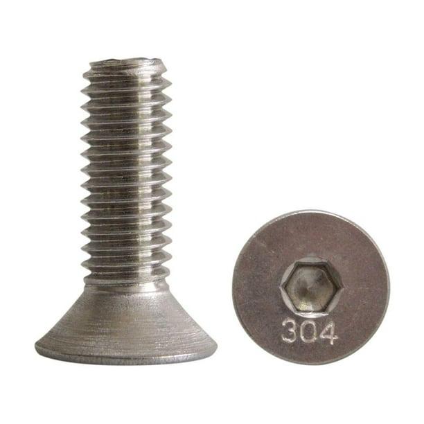 Tornillo DIN 7991 de Acero Inoxidable 304 | Cabeza Avellanada Allen | M3 a M12